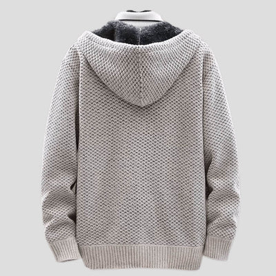 Rowan™ - Vinterhettejakke med Fleecefôr og Strikk
