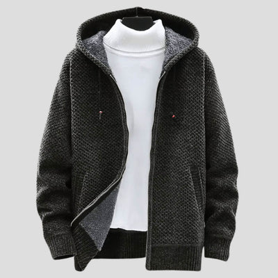 Rowan™ - Vinterhettejakke med Fleecefôr og Strikk