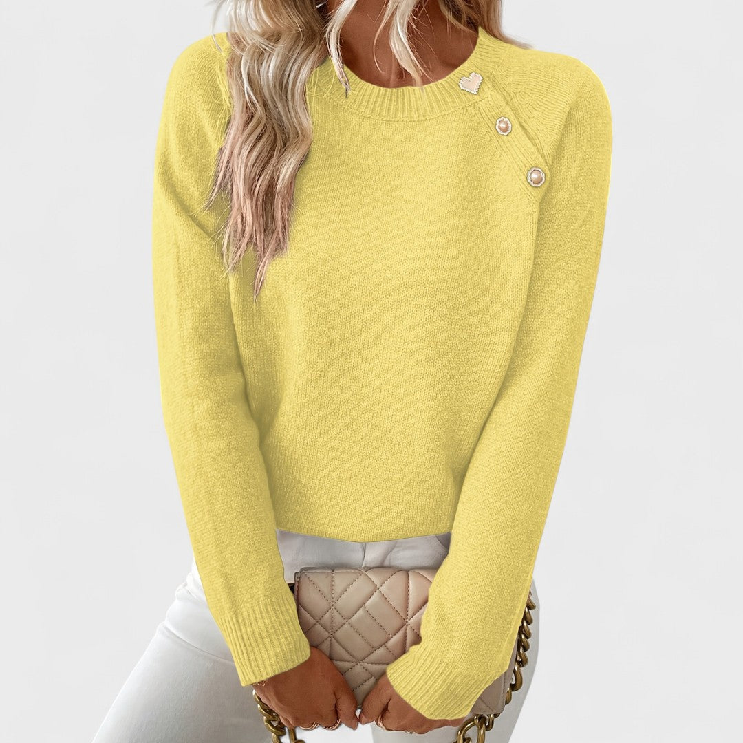 Roxy™ | Elegant asymmetrisk damegenser