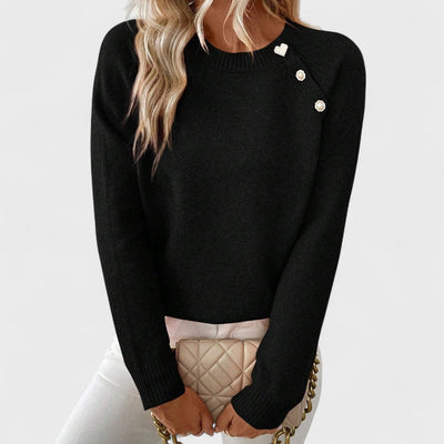 Roxy™ | Elegant asymmetrisk damegenser